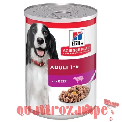 Hill's Science Plan Cane Umido Adult 1-6 Manzo 370 gr