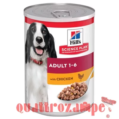 Hill's Science Plan Cane Adult 1-6 Umido Pollo 370 gr