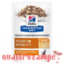 Hill's Diet K/D + Mobility Joint 85 gr Umido Gatto