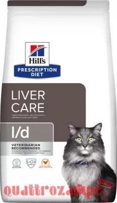 Hill's Diet L/D Hepatic Liver Care 1,5 Kg Cibo Secco Gatto