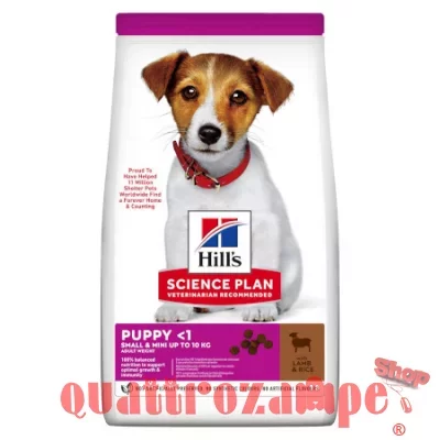 Hill's Science Plan Small Mini Puppy Agnello e Riso 6 kg Cani DANNEGGIATO