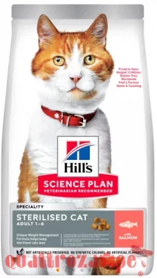 Hill's Science Plan Young Adult Sterilised salmone 1,5 kg Gatto