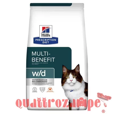 Hill's Prescription Diet W/D 1,5 Kg Secco Gatto