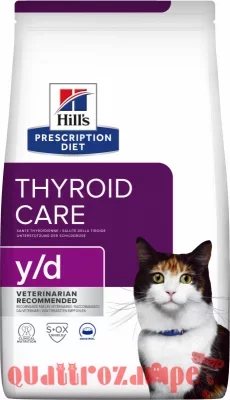 Hill's Prescription Diet Y/D Thyroid Care 1,5 kg Secco gatti