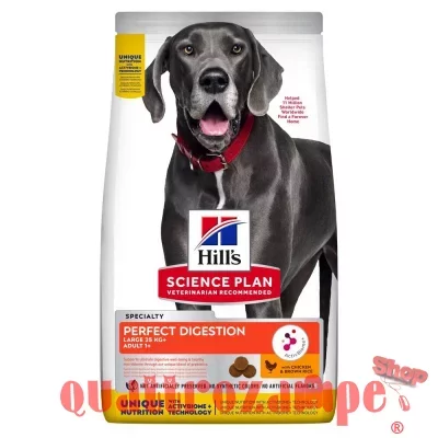 Hill's Science Plan Adult Perfect Digestion Large Breed 12 Kg Crocchette per cani