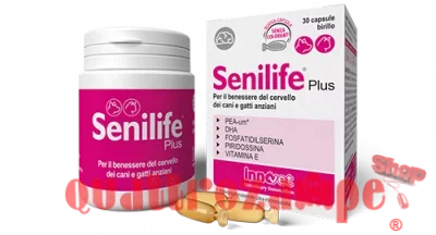 Innovet Senilife Plus 30 Capsule Birillo Monodose Per Cani e Gatti