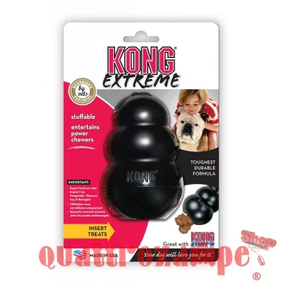 Kong Extreme Nero Medium Per Cani da 5 a 15 kg