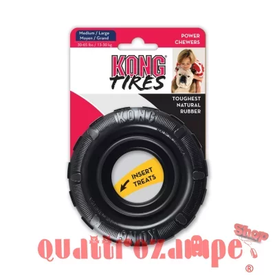 Kong Extreme Tires Medium Large Nero Gioco Pneumatico