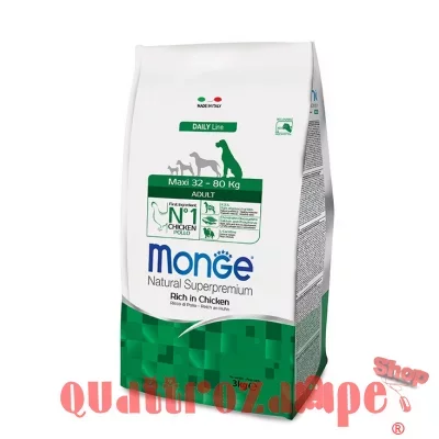 Monge Superpremium Maxi Adult 3 kg Cane Pollo