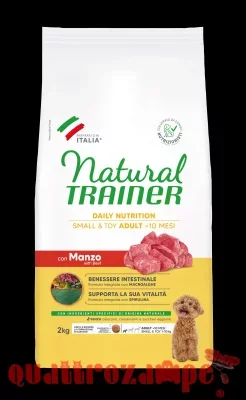 Natural Trainer Adult Mini Small Toy Manzo 2 kg Cane