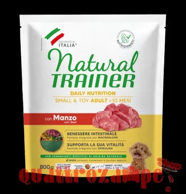 Natural Trainer Adult Mini Small Toy Manzo 800 gr Cane