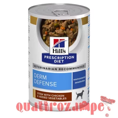 Hill's Derm Defense Stew 354 gr Spezzatino Pollo e Verdure Umido Per Cane