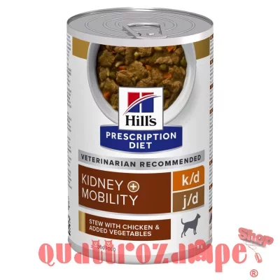 Hill's K/d + Mobility Stew 354 gr Spezzatino Pollo e Verdure Umido Per Cane