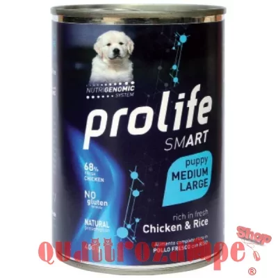 Club Prolife Dog Puppy Pollo e Riso 400 gr Umido Per Cani