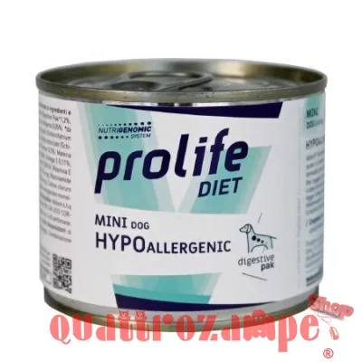 Prolife Dog Veterinary Formula Mini Hypoallergenic 200 gr Umido Cani