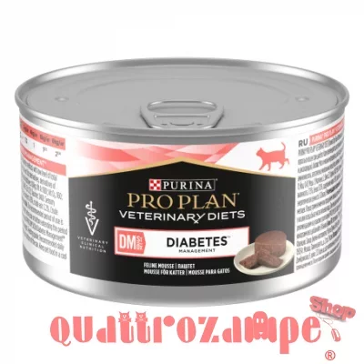 Purina Pro Plan Veterinary Diets DM Diabetic 195 gr Lattina Umido Gatti