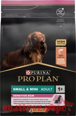 Purina Pro Plan Small Mini Adult Sensitive Skin Salmone 3 Kg Crocchette Cane