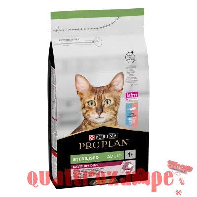 Purina Pro Plan Optisavour Sterilised Merluzzo e Trota 1,5 kg per Gatti Sterilizzati