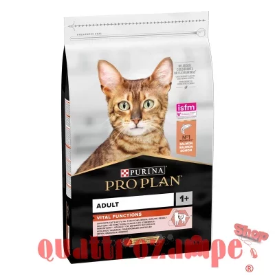 Purina Pro Plan Adult Vitality Function Salmone 10 kg per Gatti Adulti