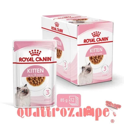 Royal Canin Kitten Gravy 85 gr In Salsa Per Gatti