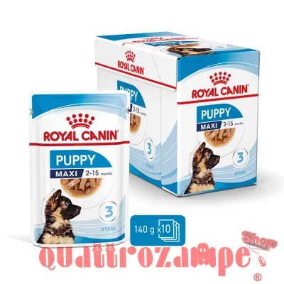 Royal Canin Maxi Puppy 140 Gr Busta In Salsa Umido Per Cane