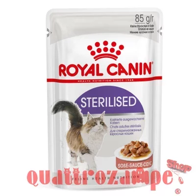 Royal Canin Sterilised Gravy 85 gr In Salsa Per Gatti