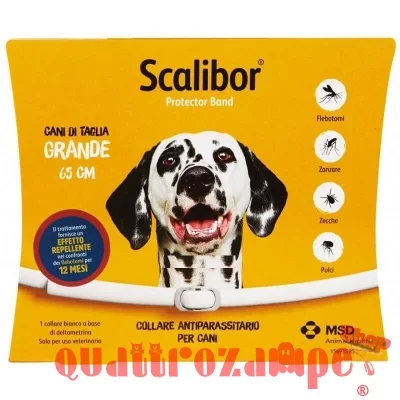 Scalibor Collare Antiparassitario per cani taglia grande 65 cm