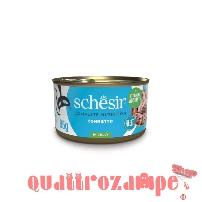 Schesir Complete Tonnetto 85 gr Jelly Scatoletta Umido Per Gatti