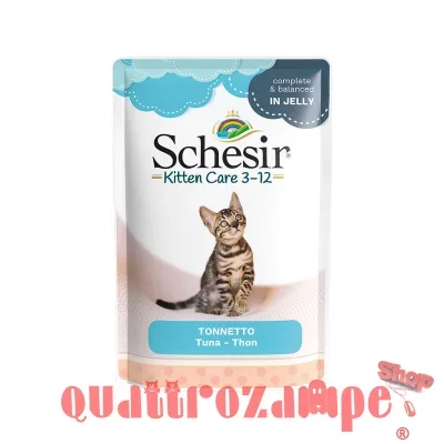 Schesir Kitten Tonnetto 85 gr Bustina Umido Per Gattini