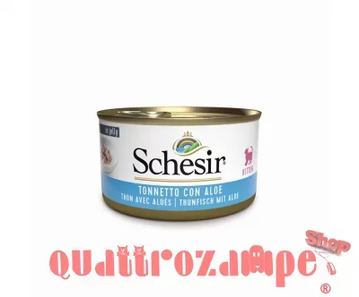 Schesir in Gelatina Kitten Tonno Con Aloe 85 gr Per Gattini