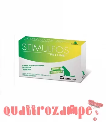 Teknofarma stimulfos pet line gatto 30 compresse