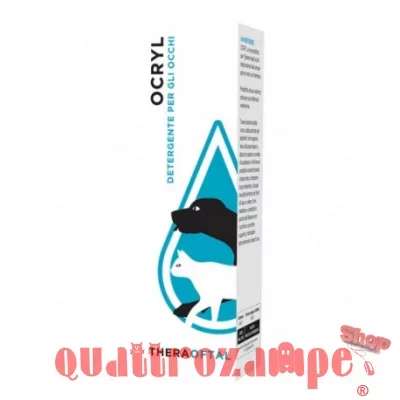 Theraoftal Ocryl 135 ml Detergente Per Gli occhi Di Cane e Gatto