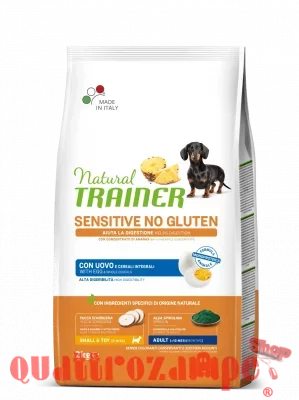 Natural Trainer Sensitive Mini Adult Uovo 2 kg Per Cane