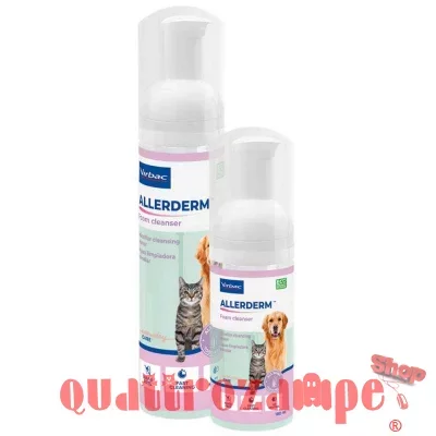 Virbac Allerderm Foam Cleanser Soluzione micellare in schiuma Per Cani e Gatti