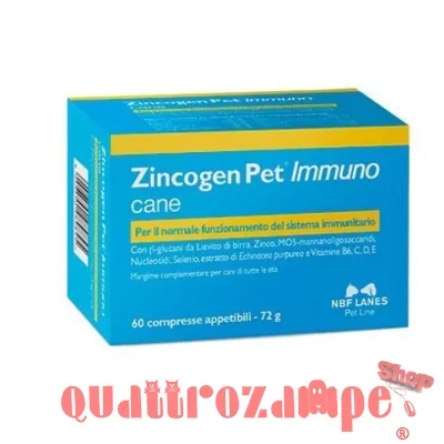 NBF Lanes Zincogen Pet Ultra 60 Compresse Per Cani e Gatti